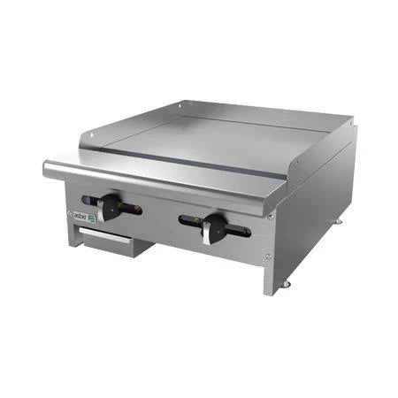 PLANCHA LISA A GAS CON PLACA DE 3/4". RESTAURANT LINE