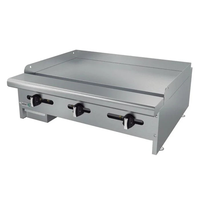 PLANCHA LISA A GAS CON PLACA DE 5/8". RESTAURANT LINE