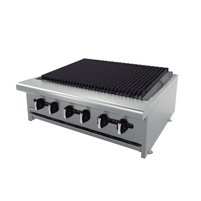 ASADOR A GAS CON CERCHA PERIMETRAL - RADIANTE. RESTAURANT LINE