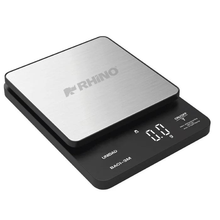 Báscula Cuadrada Plato de Acero Inox 3kg
