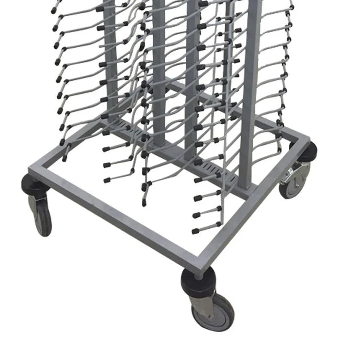 CARRO PORTA PLATOS CAPACIDAD PARA 100 PLATOS.