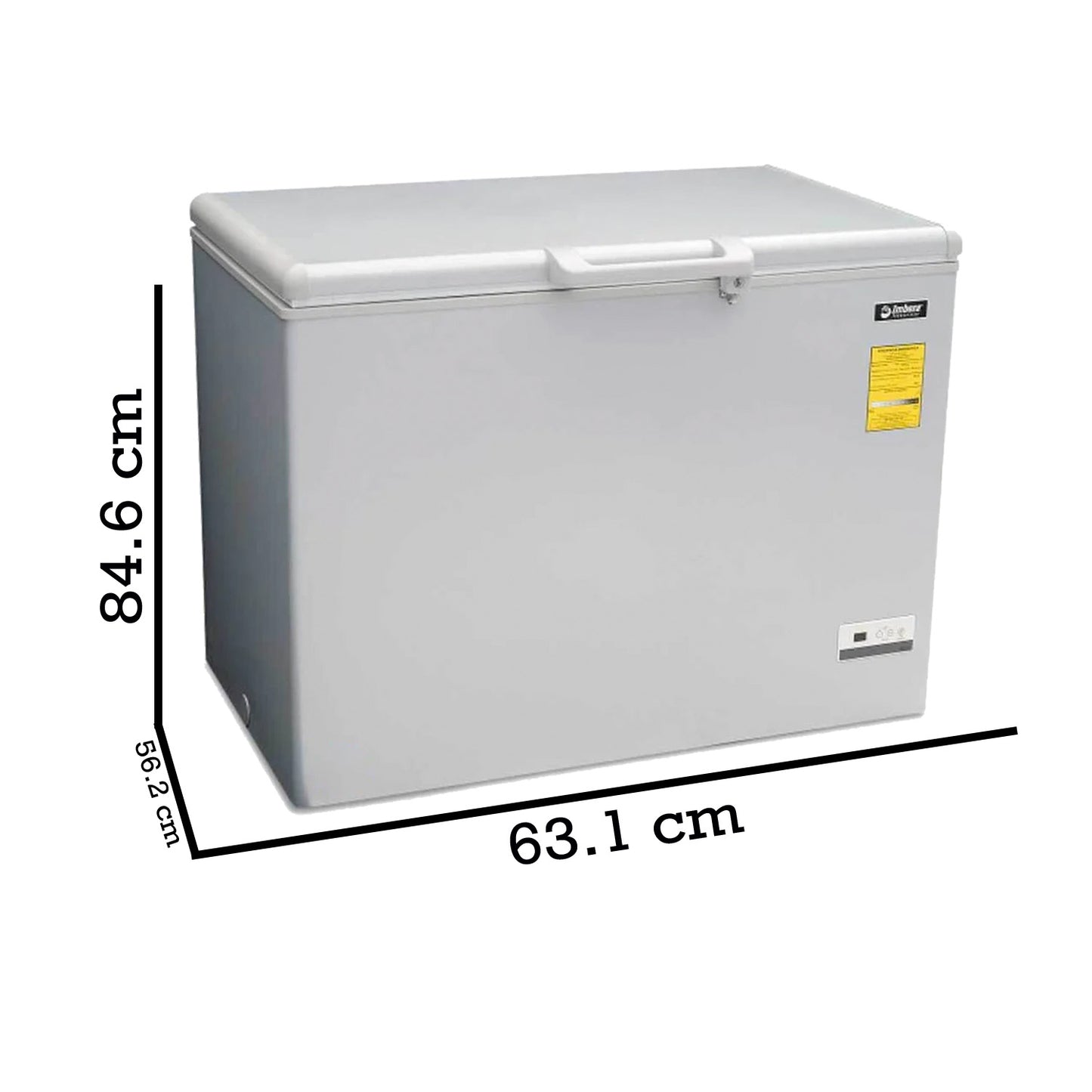 Congelador Horizontal Cofre Doble Temperatura 1 Puerta 10 Pies Imbera Hf-10