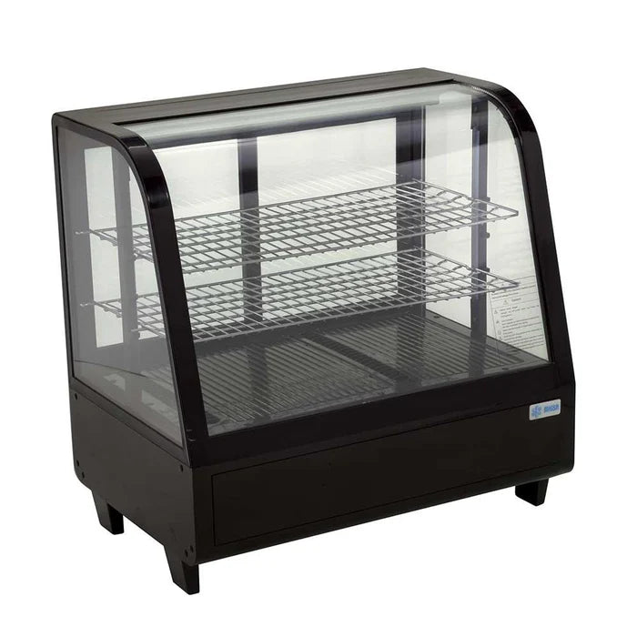 Vitrina de Exhibicion Refrigerada de Cristal Curvo 0 a 12 °C MIGSA RTW-100L