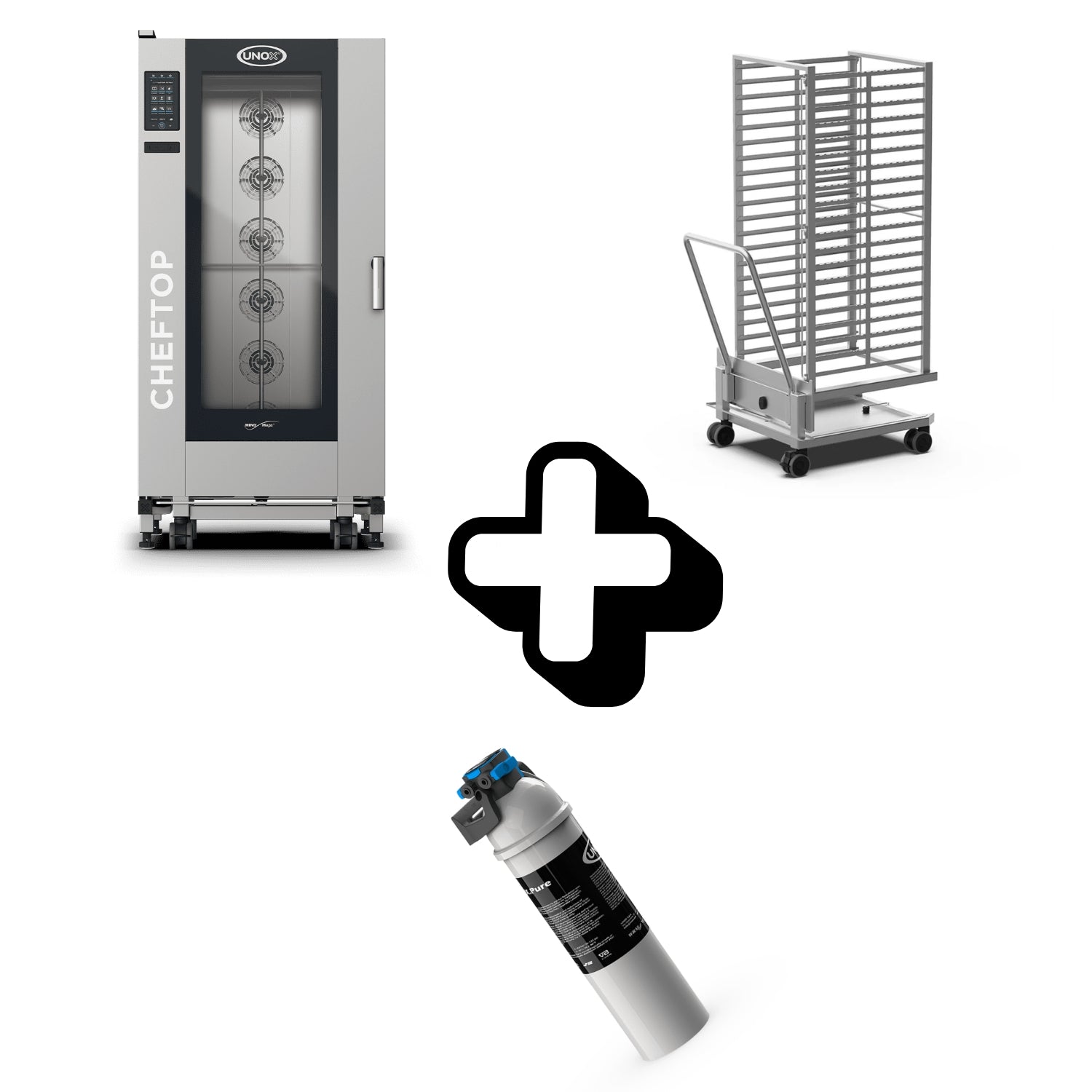 Horno Cheftop Unox 20 Charolas XEVL-2021