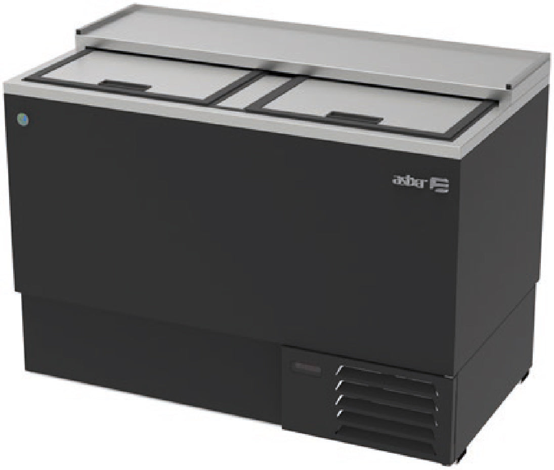 Refrigerador/Congelador de Tarros 2 Puertas Corredizas Cuerpo de Acero Inoxidable AGF-50 HC