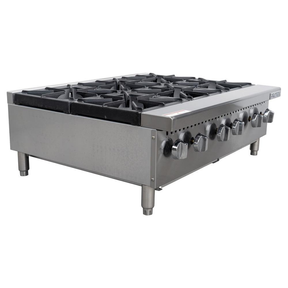 Parrilla Protek PAP-6QG De 6 Quemadores A Gas
