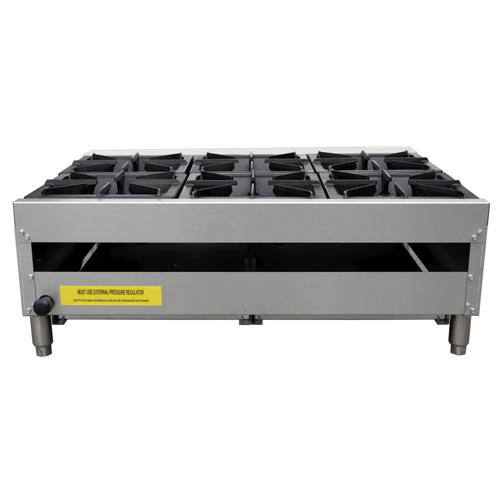 Parrilla Protek PAP-6QG De 6 Quemadores A Gas
