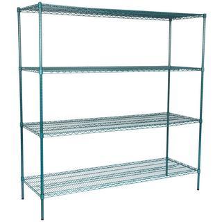 Anaquel de mayor profundidad para almacenamiento de volumen y carga pesada. Model No. TKN2436K74S