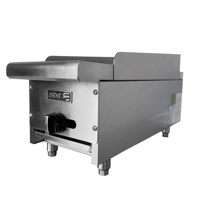ASADOR A GAS CON CERCHA PERIMETRAL - PIEDRA VOLCANICA. RESTAURANT LINE
