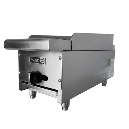 ASADOR A GAS CON CERCHA PERIMETRAL - PIEDRA VOLCANICA. RESTAURANT LINE