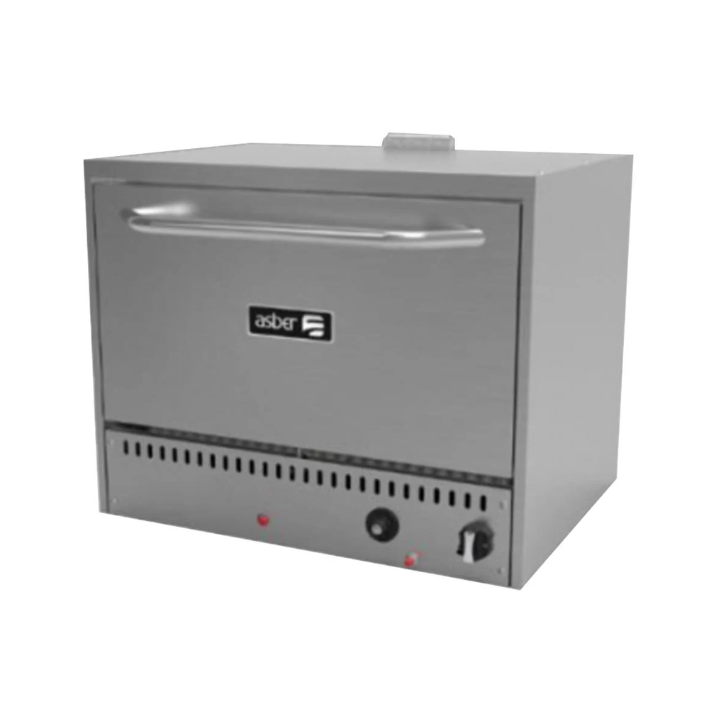HORNO PIZZERO A GAS CON 2 PIEDAS REFRACTARIAS Y GUIA CON 3 POSICIONES. RESTAURANT LINE