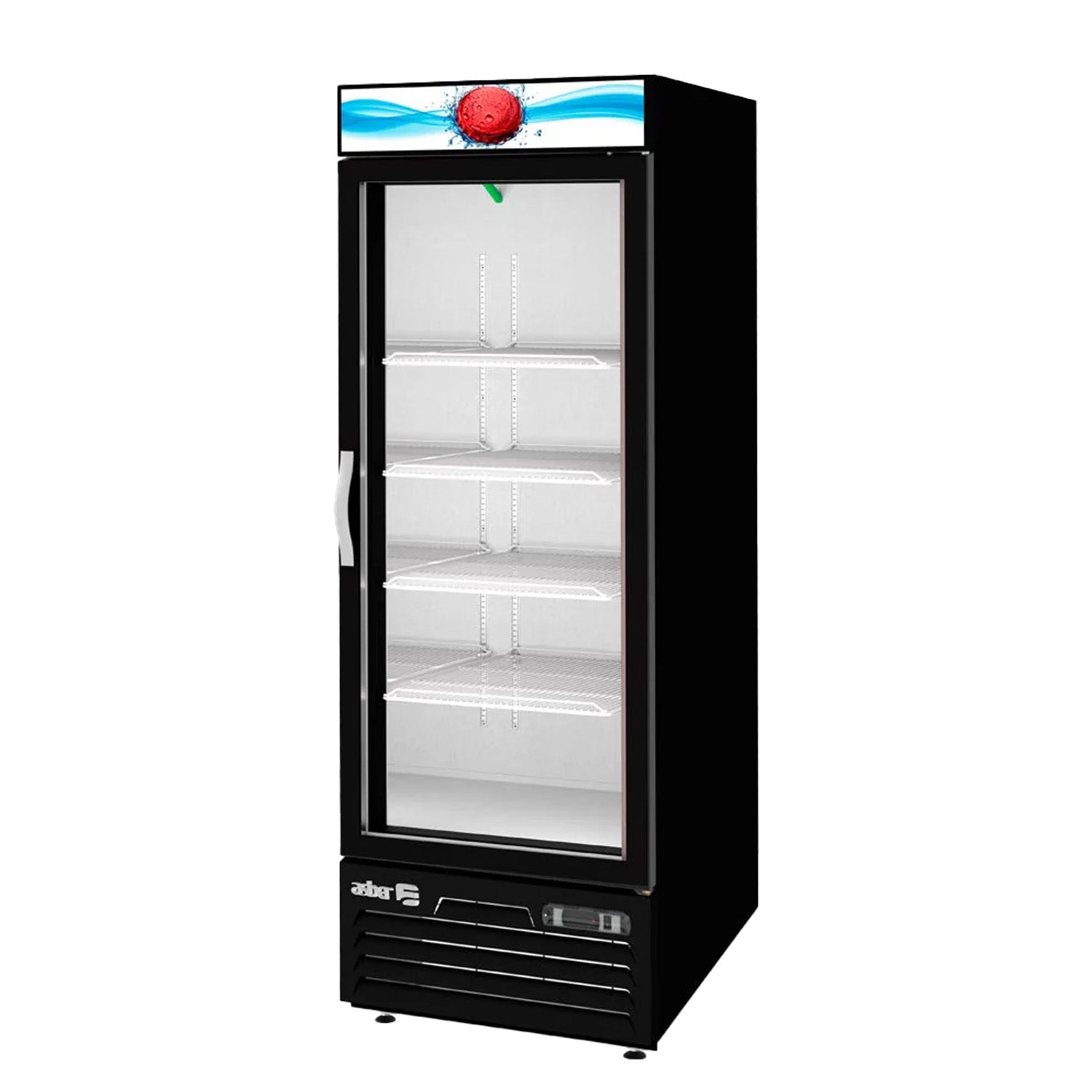 REFRIGERADOR 1 CUERPO CON DISPLAY - 1 PUERTA DE CRISTAL. MERCHANDISER LINE