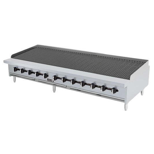 ASADOR A GAS CON CERCHA PERIMETRAL - RADIANTE. RESTAURANT LINE