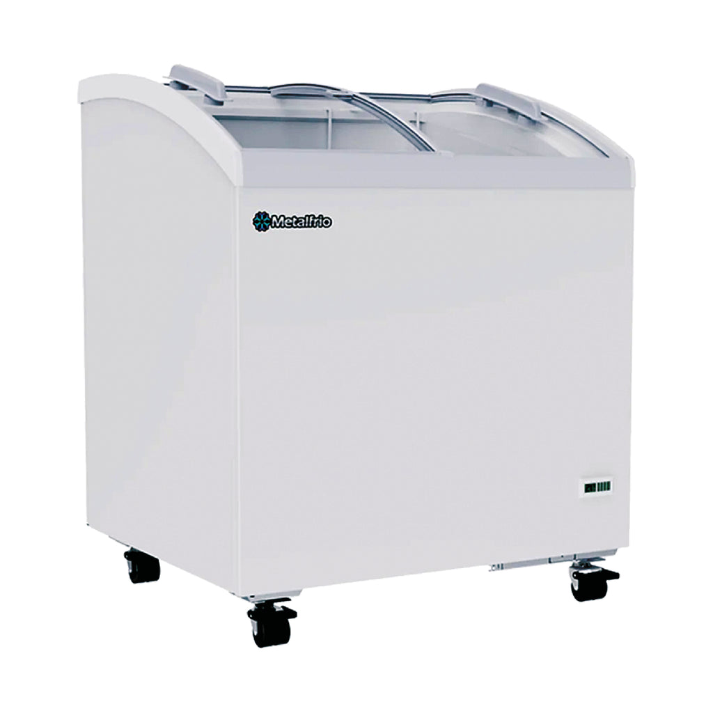 Congelador Horizontal Puerta Cristal Curvo 7fts Metalfrío CHC-200