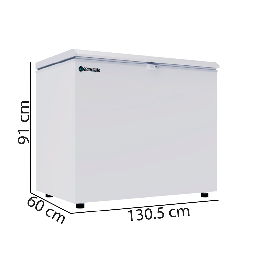 Congelador Horizontal 1 Tapa Cofre 15fts Metalfrío CPC15