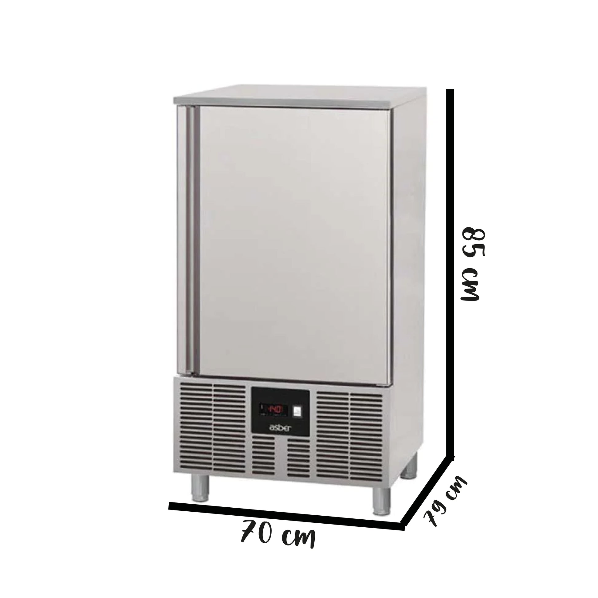 ABATIDOR DE TEMPERATURA. CAPACIDAD PARA 10 INSERT. GN-1/1 NO INCLUIDOS. R-452-A