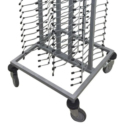 CARRO PORTA PLATOS CAPACIDAD PARA 100 PLATOS.
