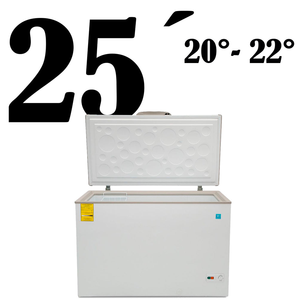 Congelador Horizontal Solido Cofre 15 Pies Gris Imbera Hf-15-1F