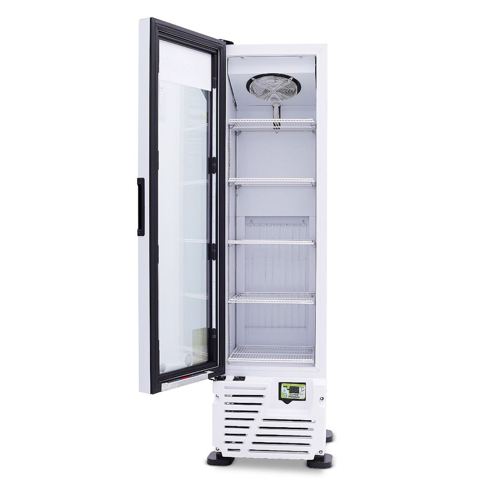 Congelador Vertical 1 Puerta Cristal 8 Pies Luz Led 1/3 HP Imbera Vfs08