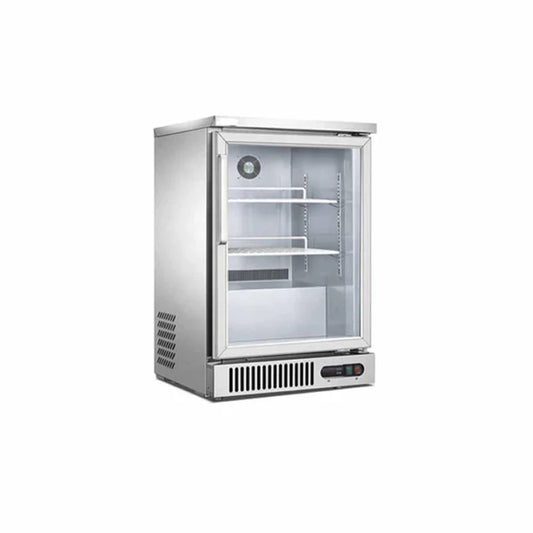 Refrigerador Back Bar de 1 Puerta de Cristal 180 lts Migsa SG-160