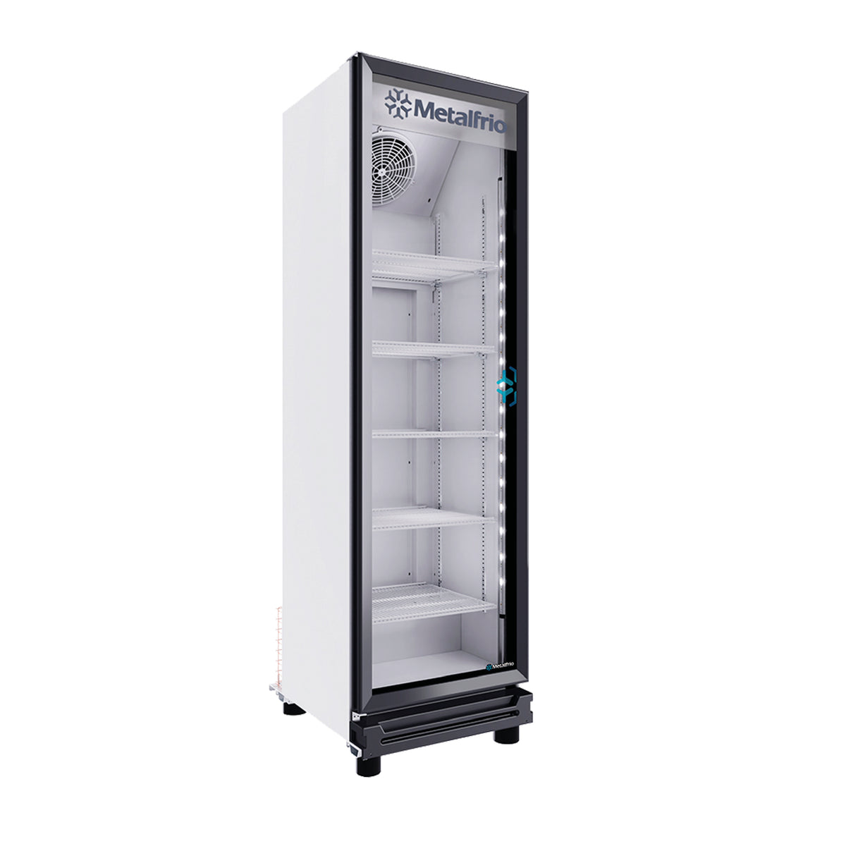 Refrigerador Vertical Full Glass 1 Puerta Cristal 12fts Metalfrío RB41 ...