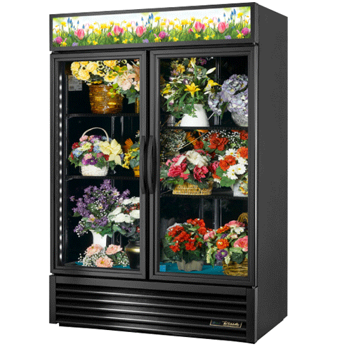 Refrigerador Floral Profesional TRUE GDM-47FC-HC-LD