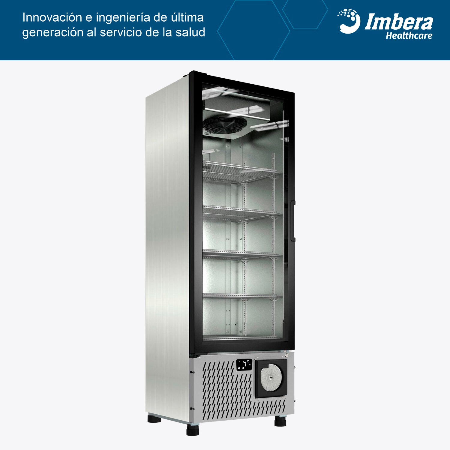 Refrigerador médico para laboratorios VMC12B con GRAFICADOR
