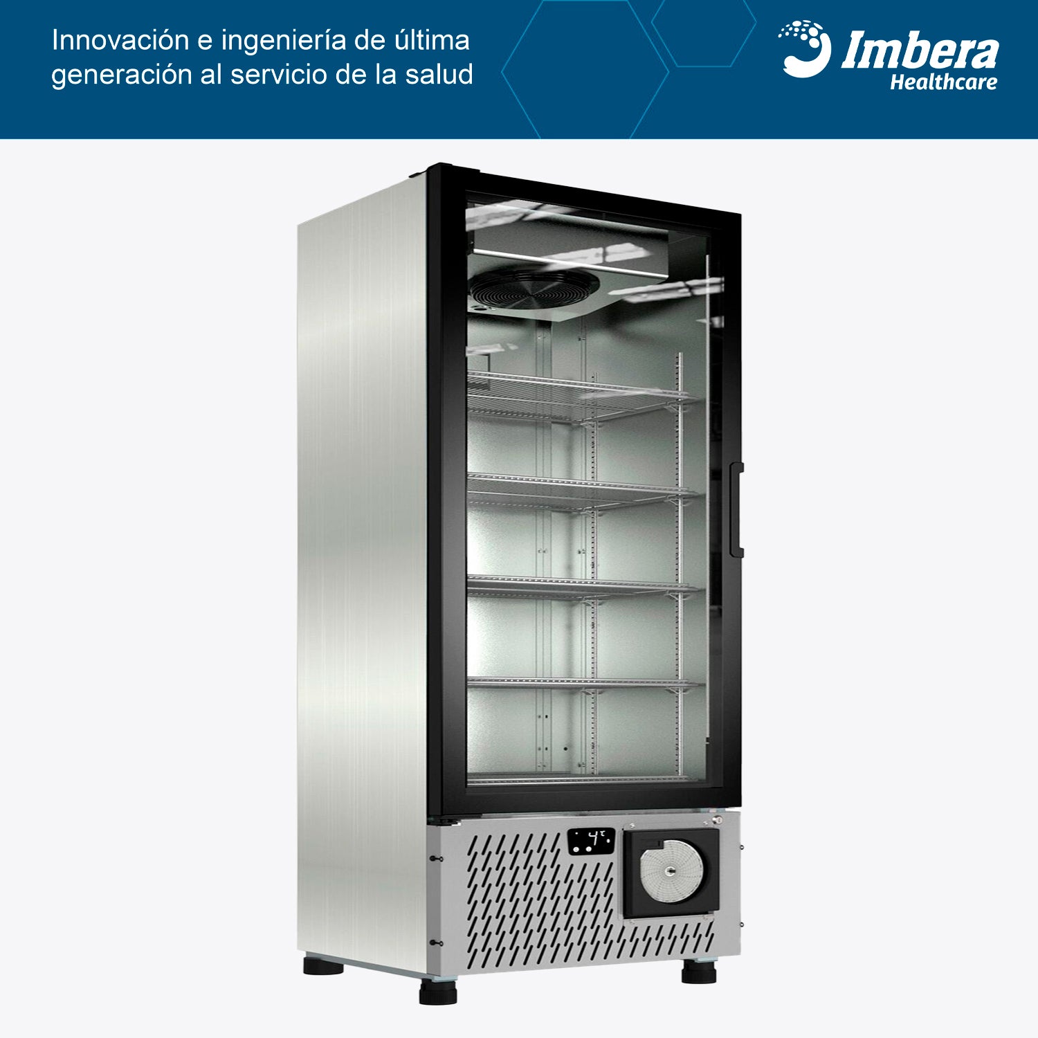 Refrigerador médico para laboratorios VMC19B -M1 CON GRAFICADOR