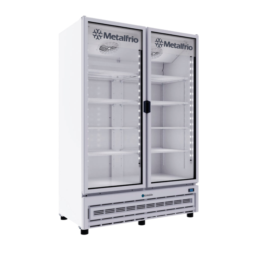 Refrigerador Cervecero 2 Puertas Cristal 42fts Metalfrío VN120