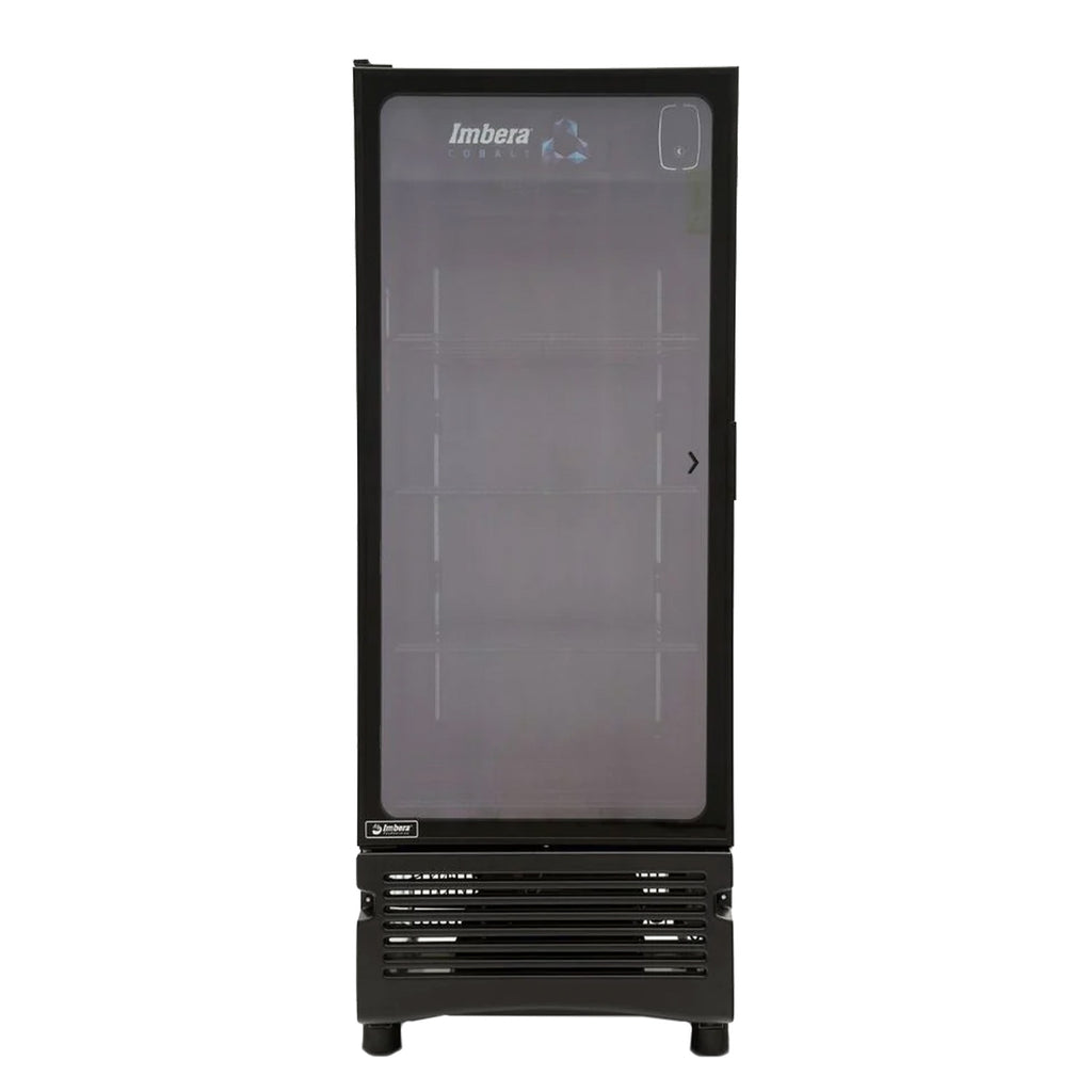 Refrigerador Vertical Cobalt 1 Puerta Cristal Luz Led 115V. 1/4 HP Imbera Vr17C