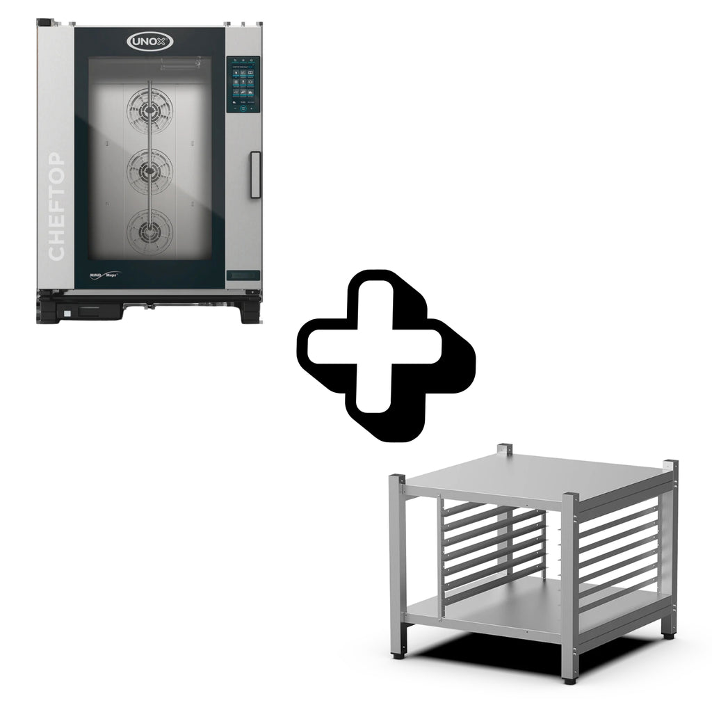 Horno Cheftop Unox 10 Charolas MIND.Maps XEVC-1021
