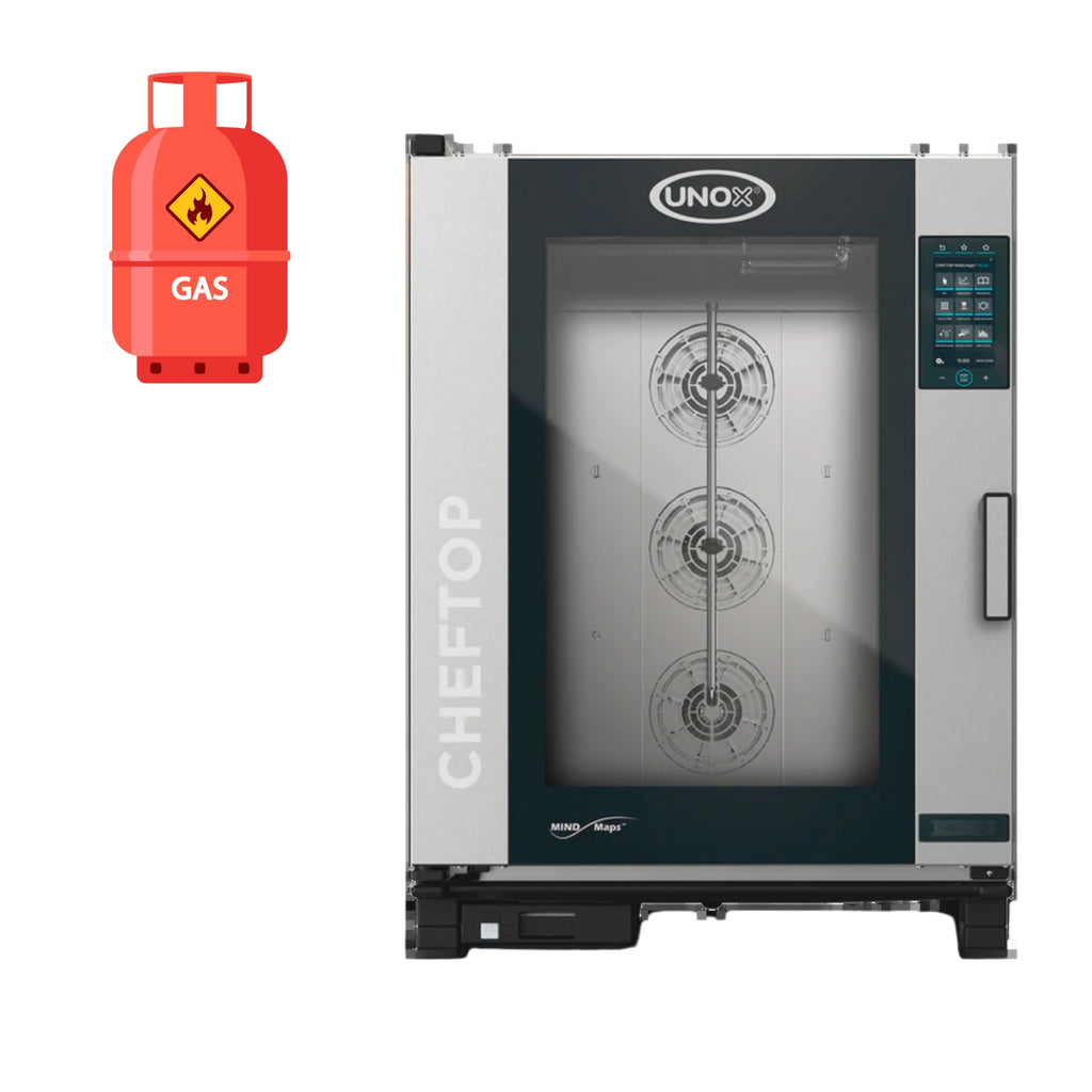 Horno Cheftop Unox 10 Charolas MIND.Maps XEVC-1021