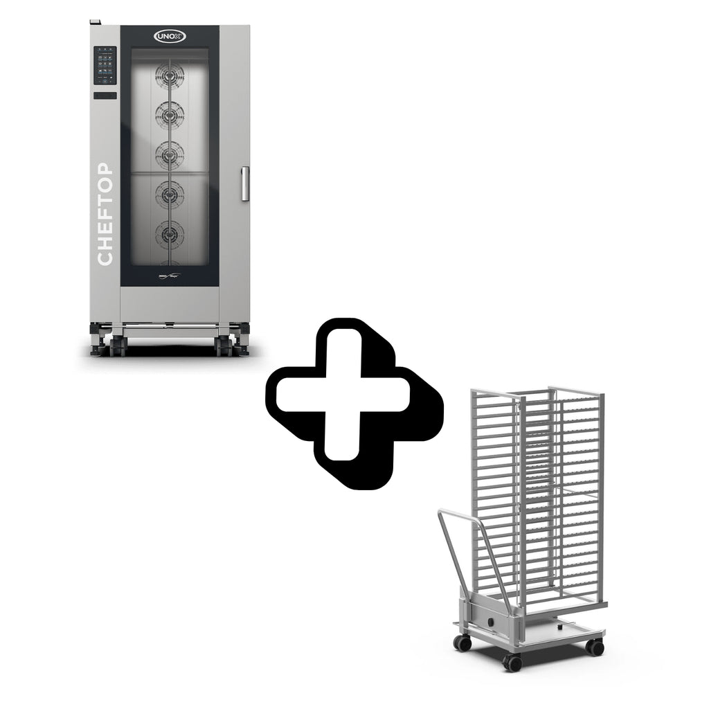 Horno Cheftop Unox 20 Charolas XEVL-2021