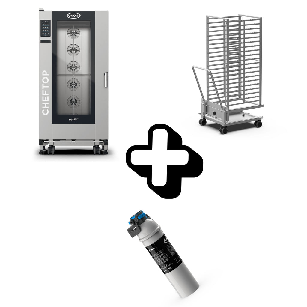 Horno Cheftop Unox 20 Charolas XEVL-2021