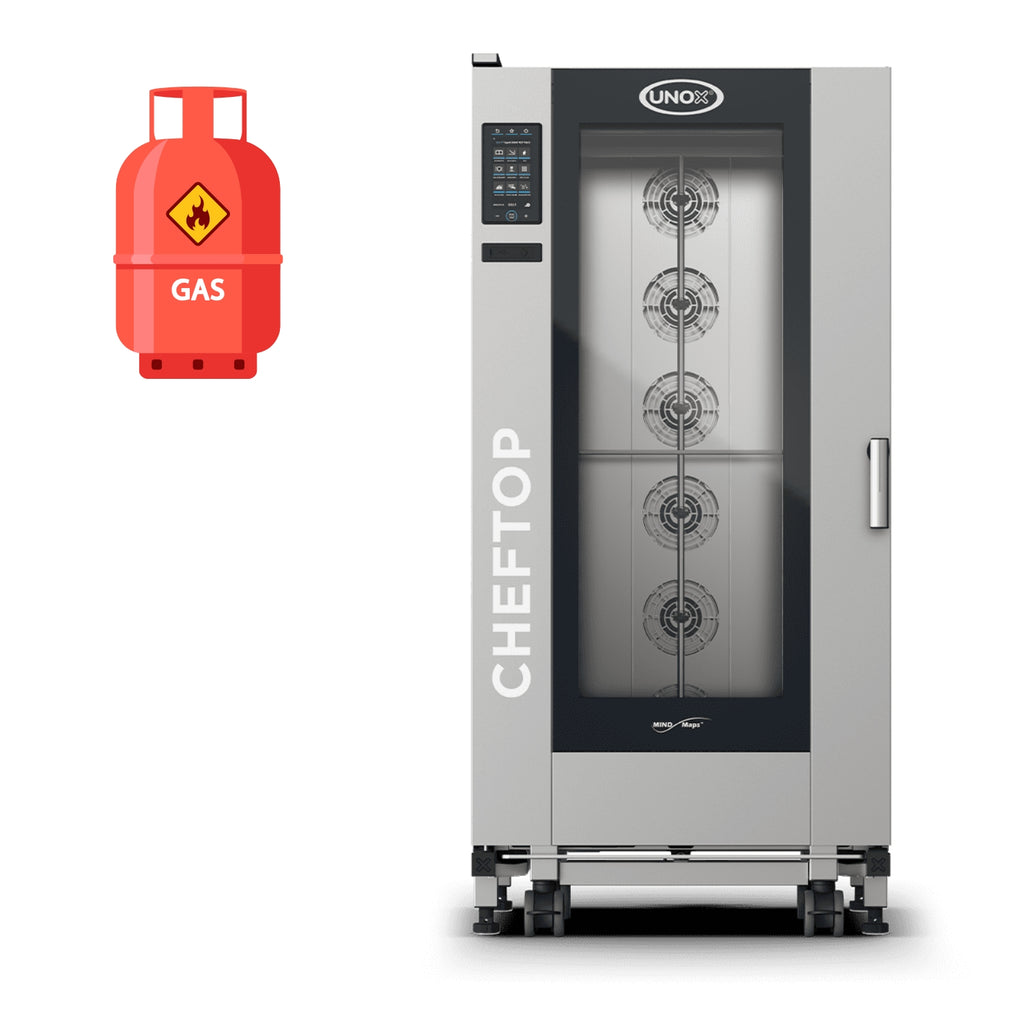 Horno Cheftop Unox 20 Charolas XEVL-2021