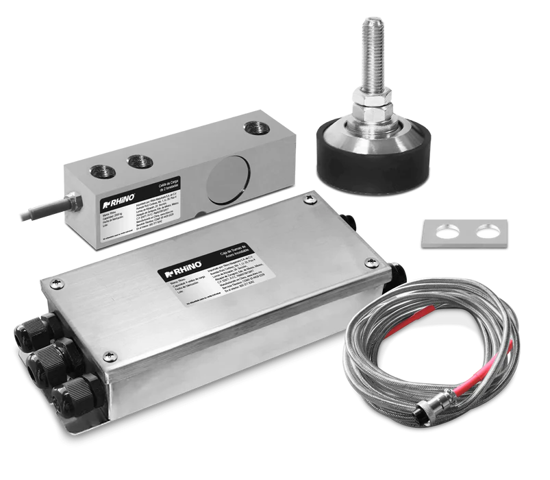 Kit De 4 Celdas De Cargas 2,000 Kg Rhino KIT4CEL-2T