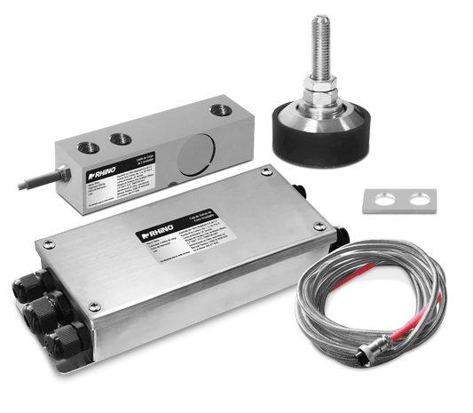 Kit De 4 Celdas De Cargas 2,000 Kg Rhino KIT4CEL-2T