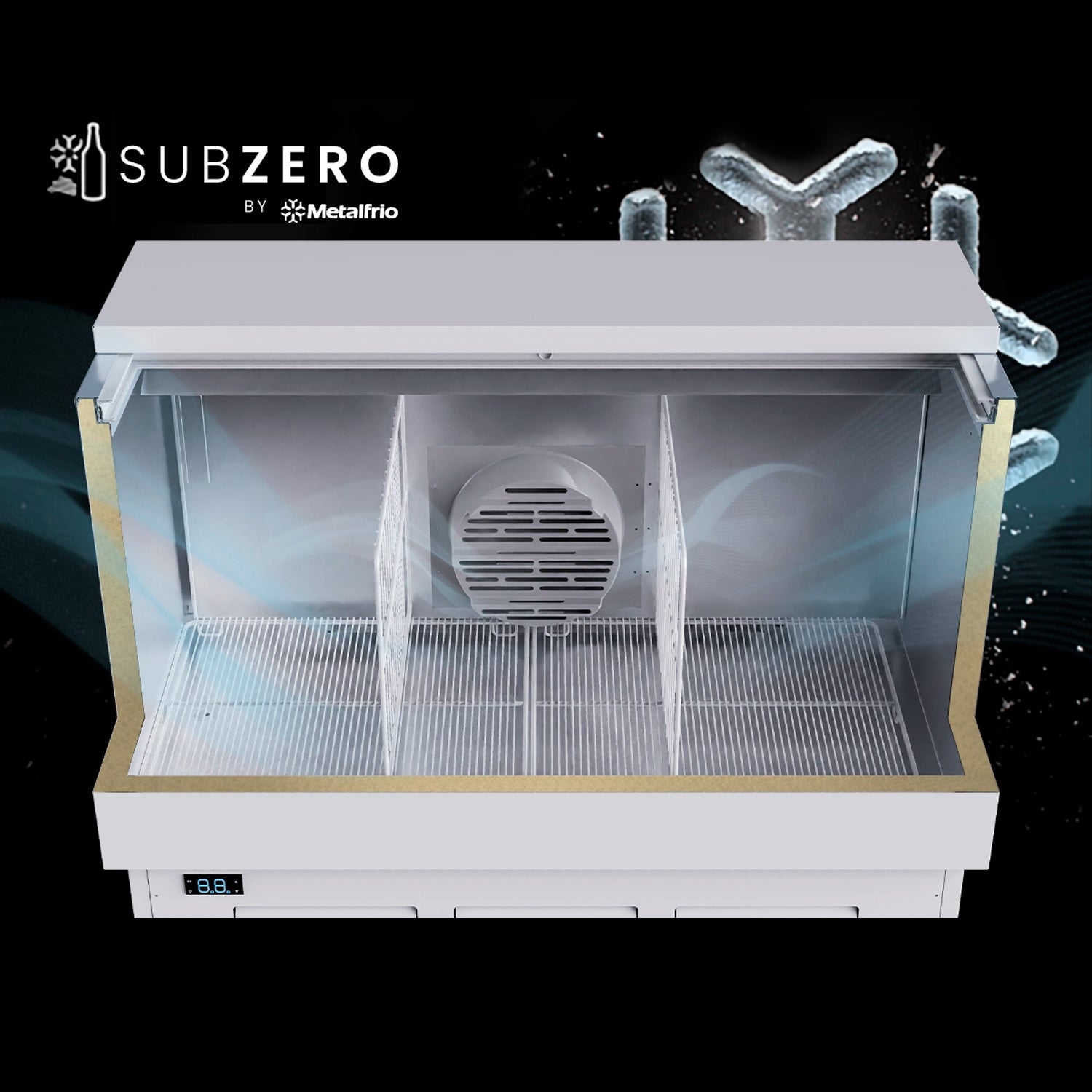 Enfriador cervecero Sub Zero horizontal VNH330